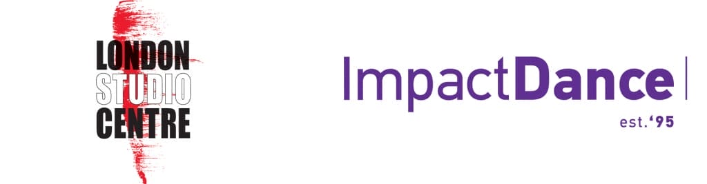 London Studio Centre and Impact Dance logos