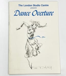 Programme cover for Dance Overture 1986