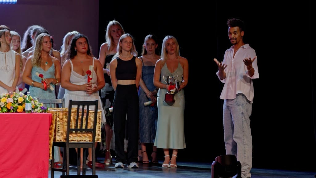 Dancer Liam Francis as a guest at London Studio Centre Graduation Ceremony 2025